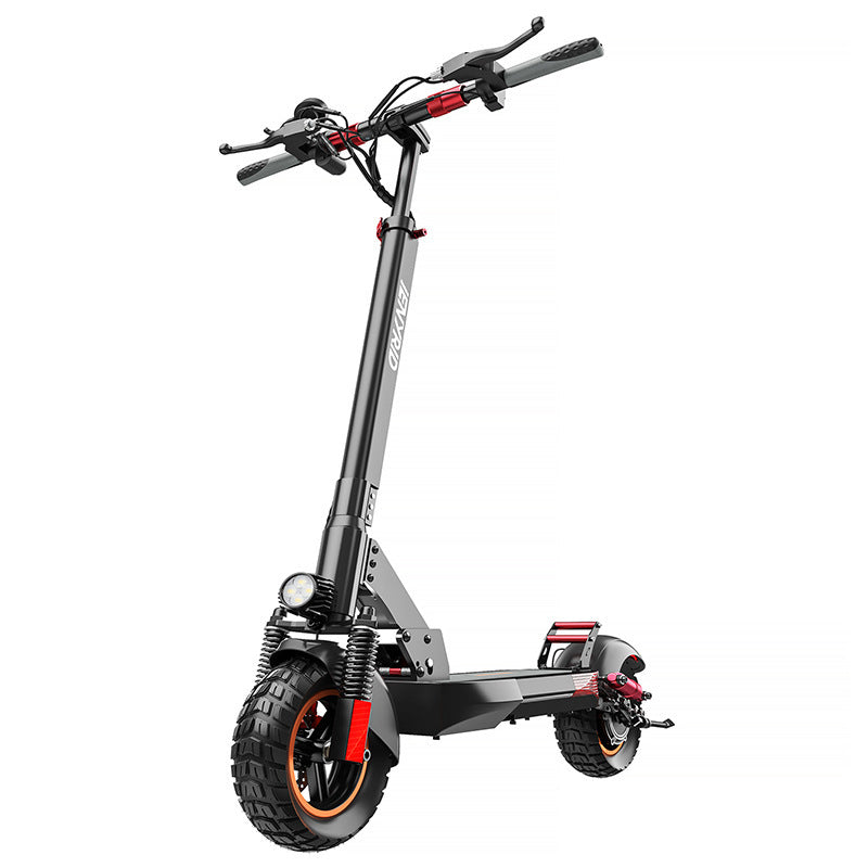 Double Shock Absorber Scooter Scooter Portable Folding bro you definitely need this. You don’t have to track anymore 