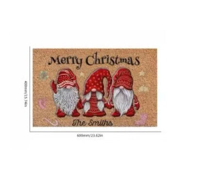 Santa Claus Bedroom Corridor Crystal Velvet Carpet