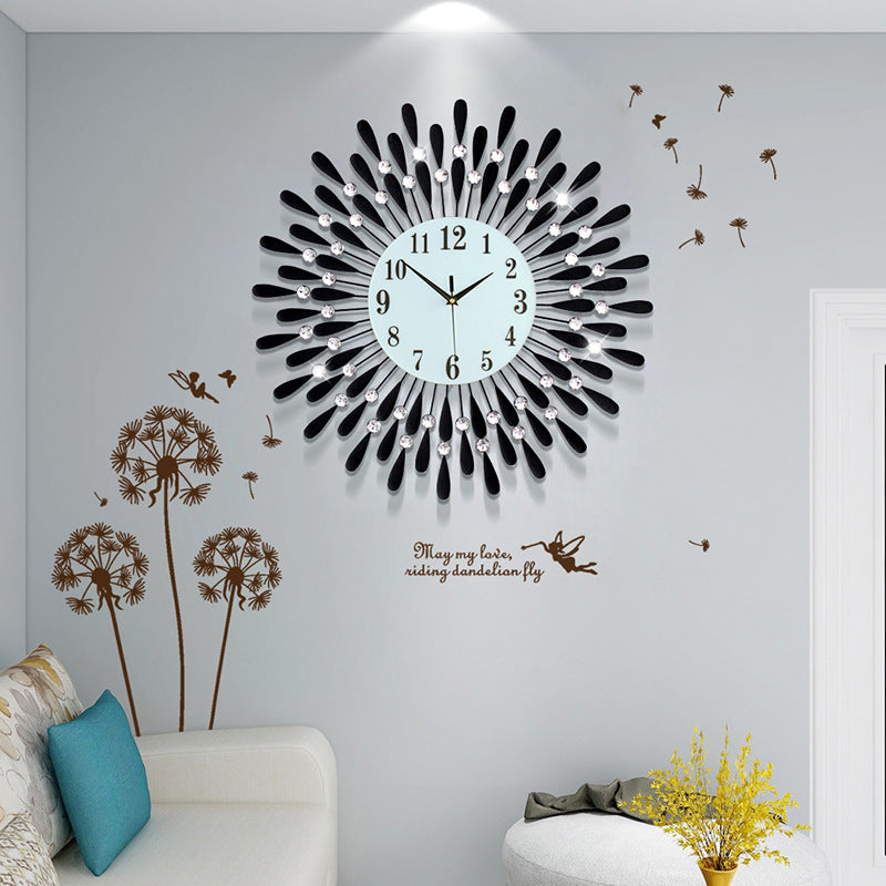 Nordic Light Luxury Watch Wall Clock