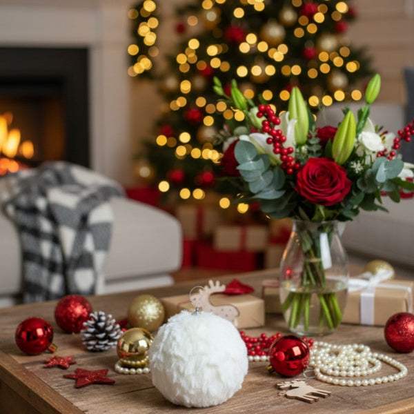 6PCS Set Christmas Ball Ornaments Cream Ruffle Hanging Decorations For Xmas Tree Holiday Home Decor FBA Shipment