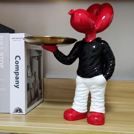 Dog Tray Modern Minimalist Creative Resin Ornaments